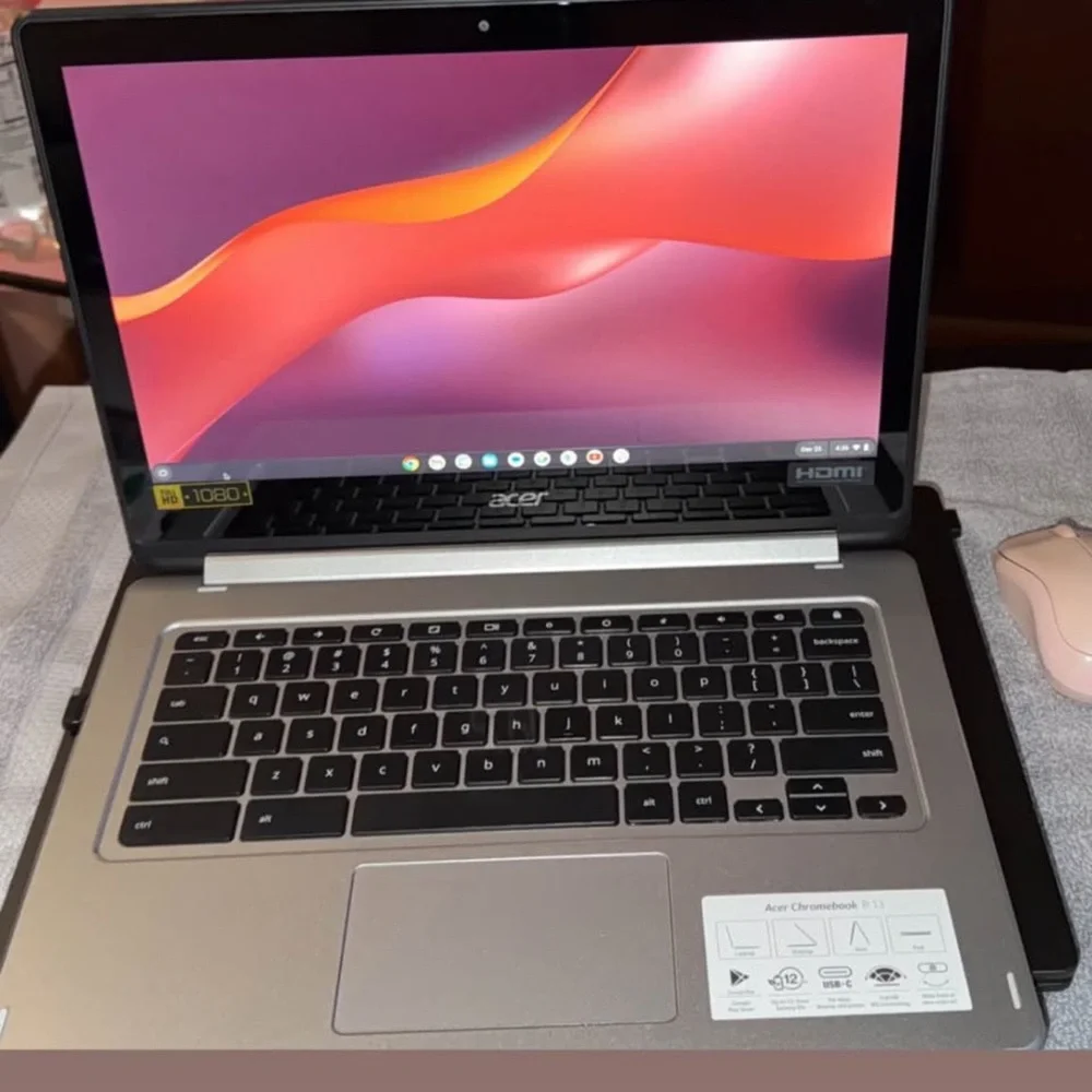 Acer Convertible Laptop - Black and Silver